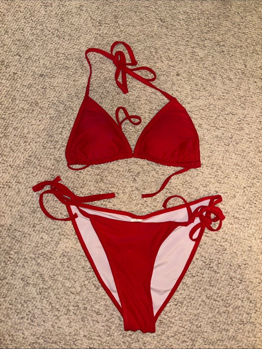 Red bikini